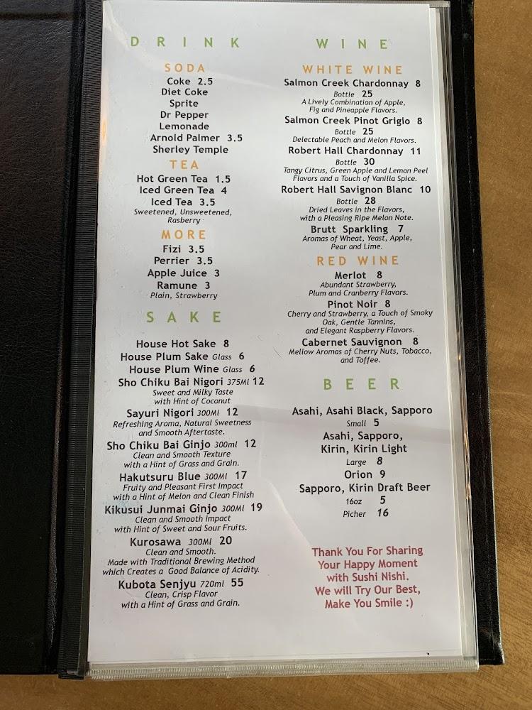 Sushi Nishi Wedding Roll